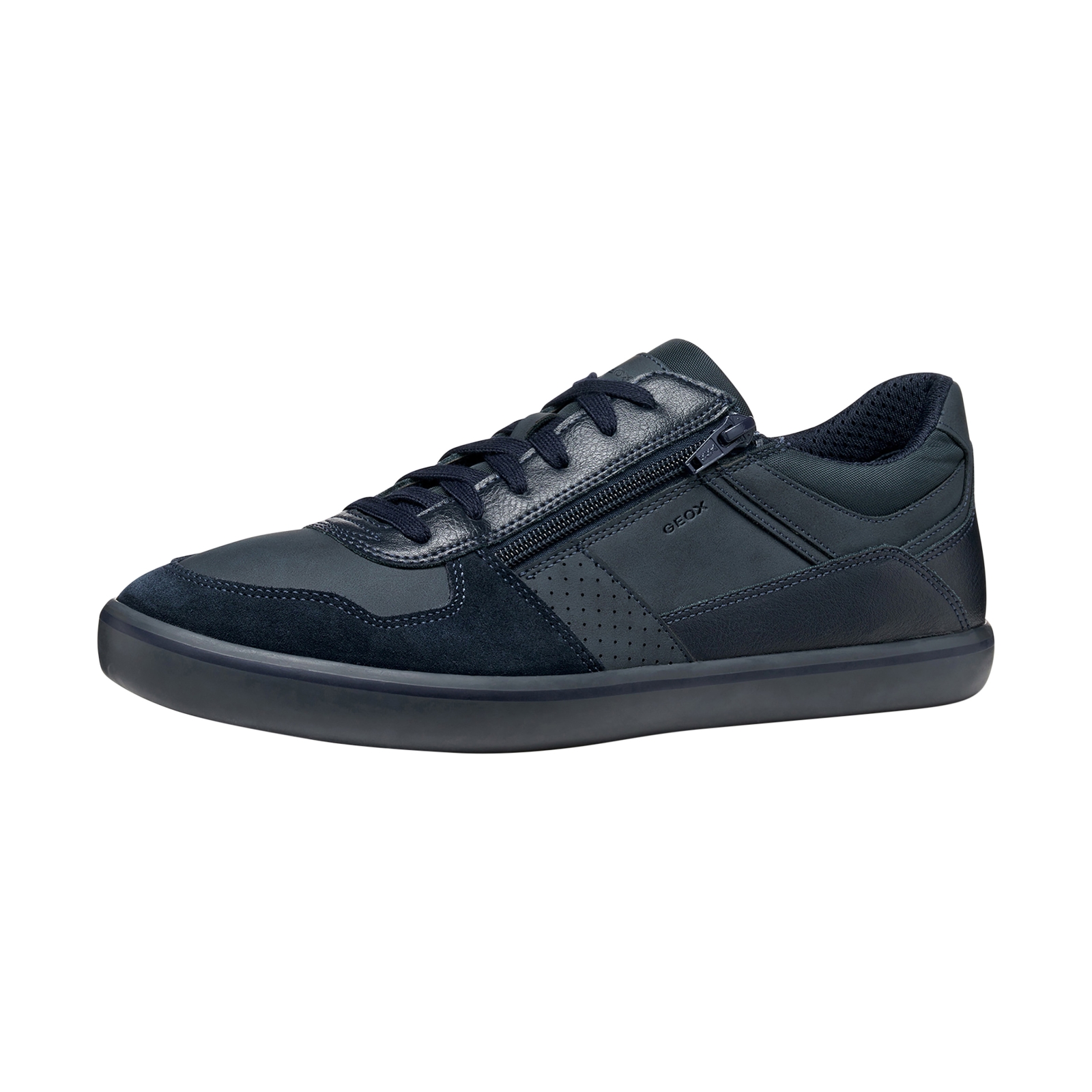 Basket Basse à Lacets Geox Elver NBK Synt.Lea