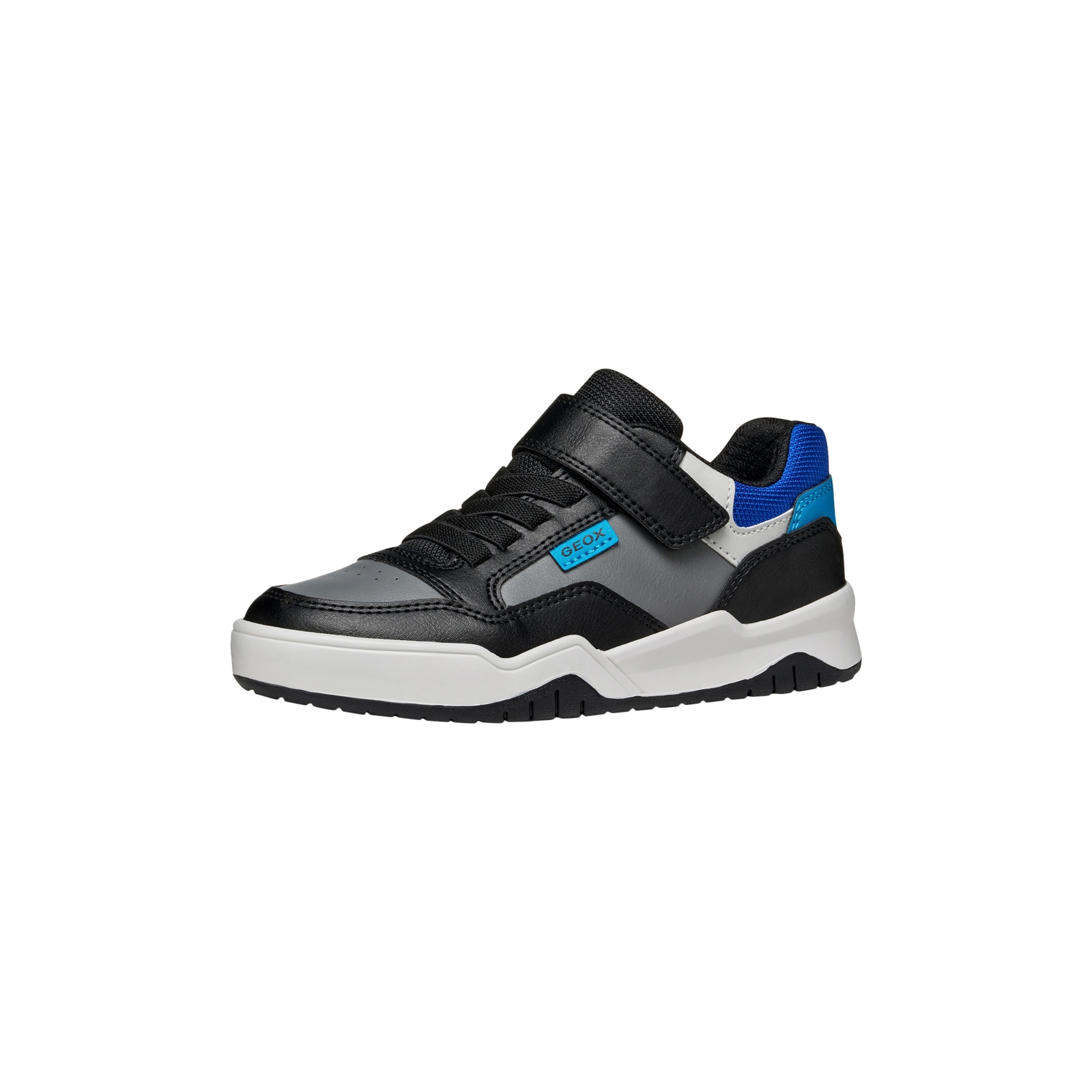 Basket Basse à Lacets Geox Junior Perth Boy GBK+Nylon