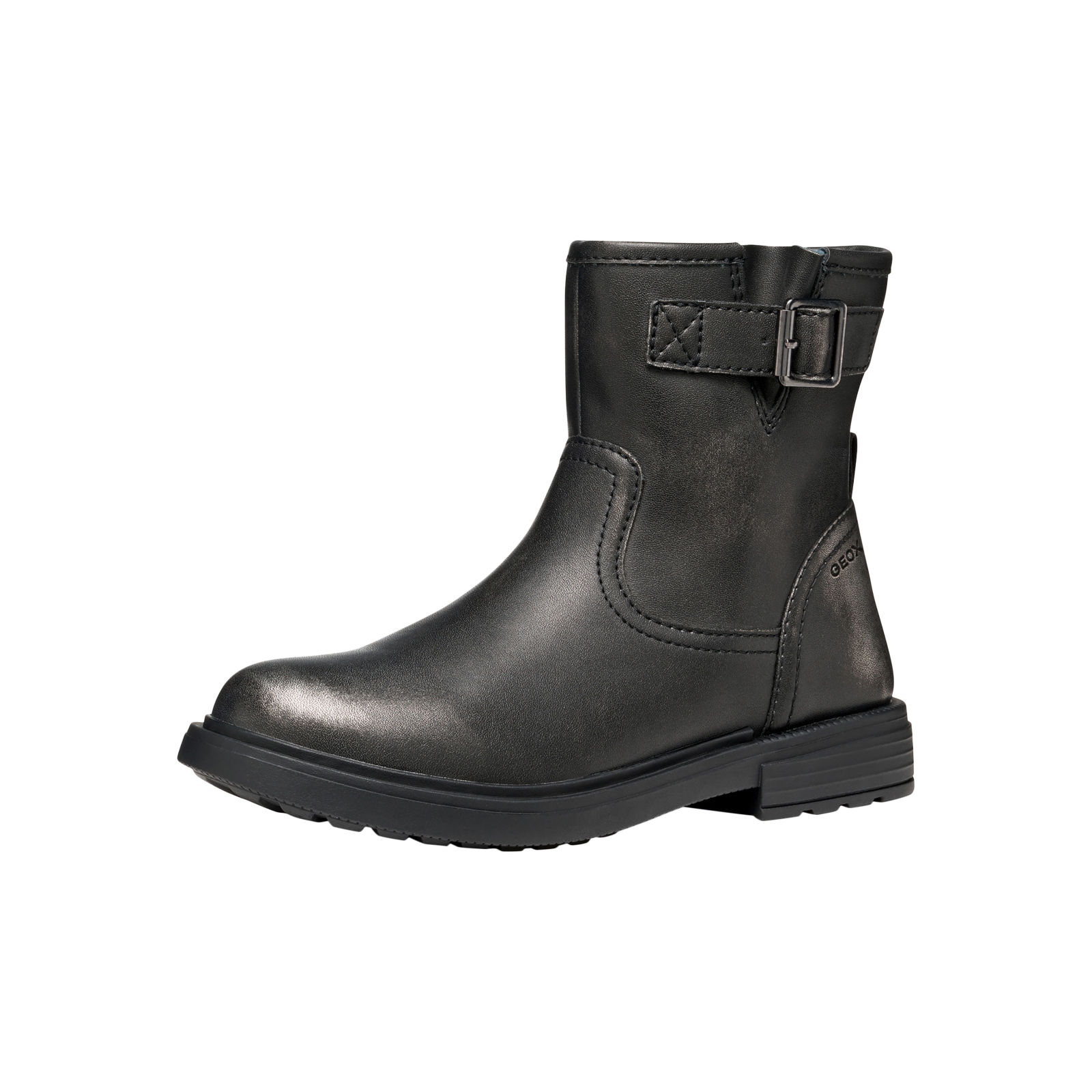 Bottine A Zip Enfant Geox Eclair Girl Brush.Synt.L