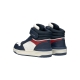 Basket Montante à Lacets Et Scratch Geox Enfant Washiba Geobuck+Lycra