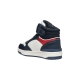 Basket Montante à Lacets Et Scratch Geox Enfant Washiba Geobuck+Lycra