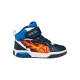 Basket Montante à Lacets Geox Enfant Inek Boy Geobuck+Text