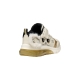 Basket Basse à Lacets Et Scratch Geox Enfant Ciberdron Synt.Lea+Pearl