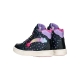 Basket Montante à Lacets Geox Enfant Skylin Girl Synt.Lea+Pea