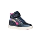 Basket Montante à Lacets Geox Enfant Skylin Girl Synt.Lea+Pea