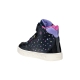 Basket Montante à Lacets Geox Enfant Skylin Girl Synt.Lea+Pea