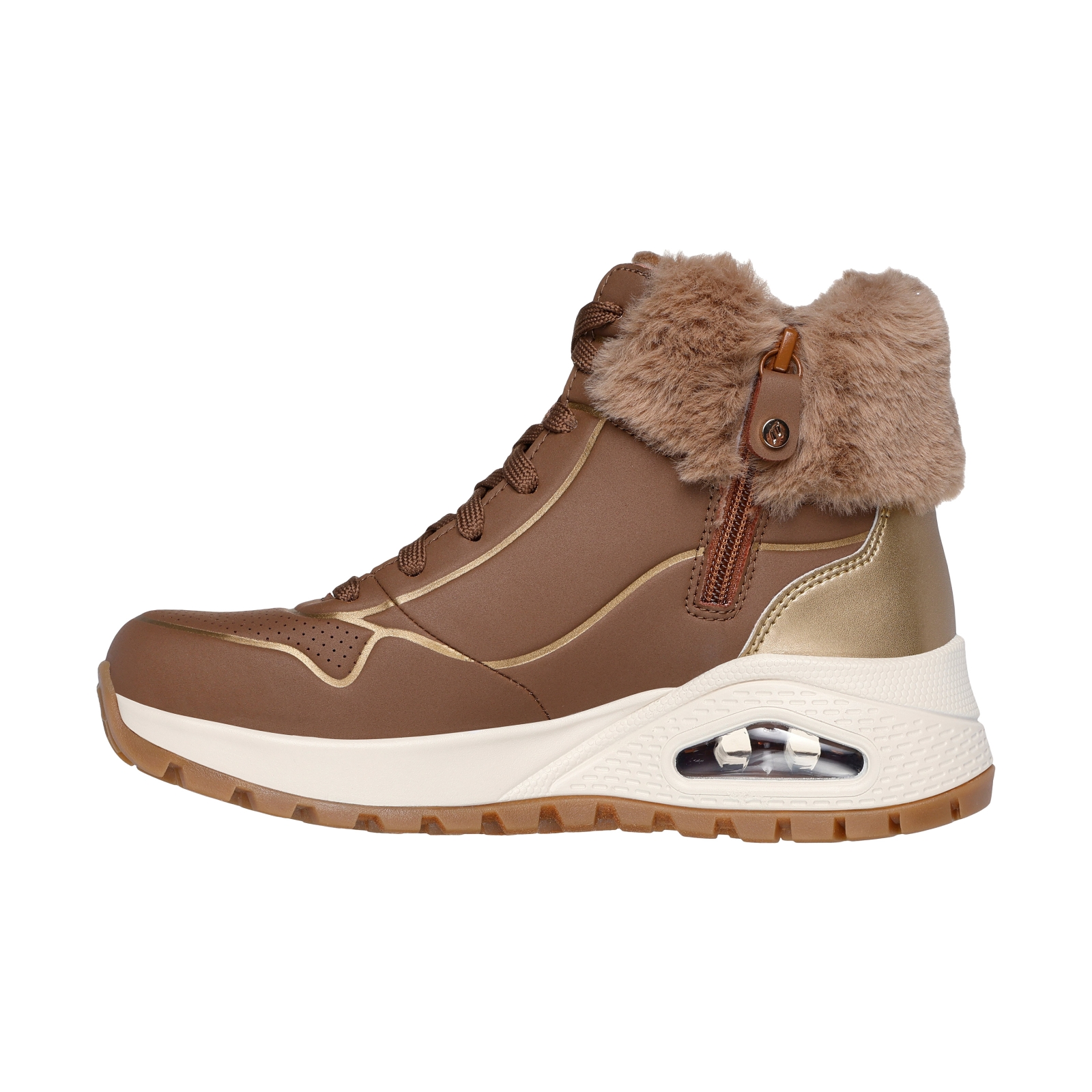 Basket Montante à Lacets Skeckers Uno Rugged Fall Shimmer