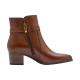 Bottine A Talon Cuir Tamaris