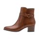 Bottine A Talon Cuir Tamaris