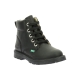 Bottines Cuir Enfant Kickers Kick Bluck