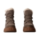 Bottines Cuir The Divine Factory Alénoa