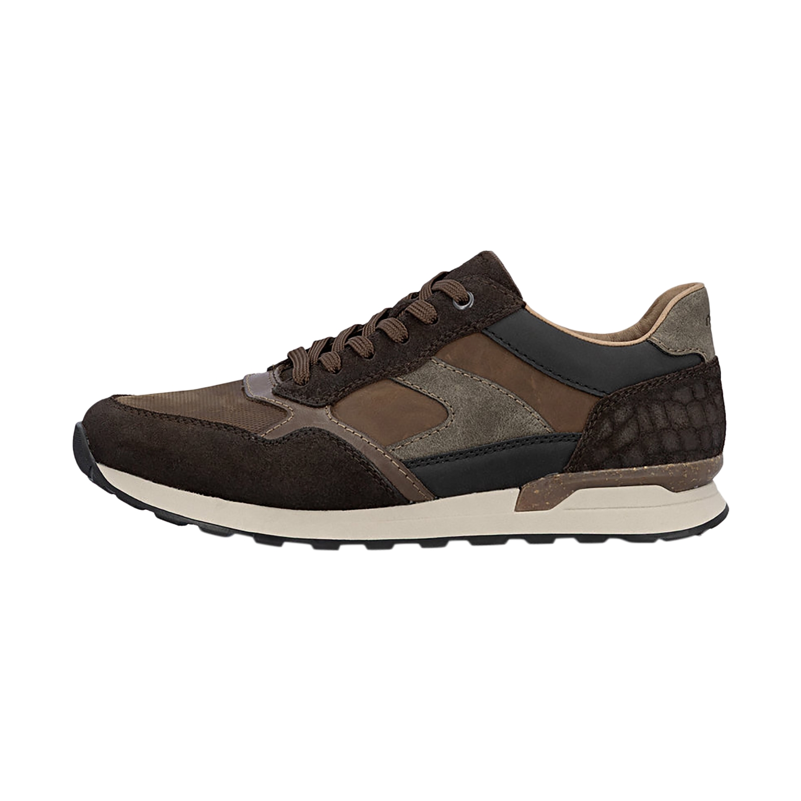 Basket Basse Cuir Rieker Rusty
