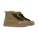 Basket Montante Cuir Natural World