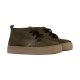 Basket Montante Cuir Natural World