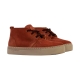 Basket Montante Cuir Natural World