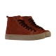 Basket Montante Cuir Natural World