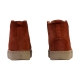 Basket Montante Cuir Natural World