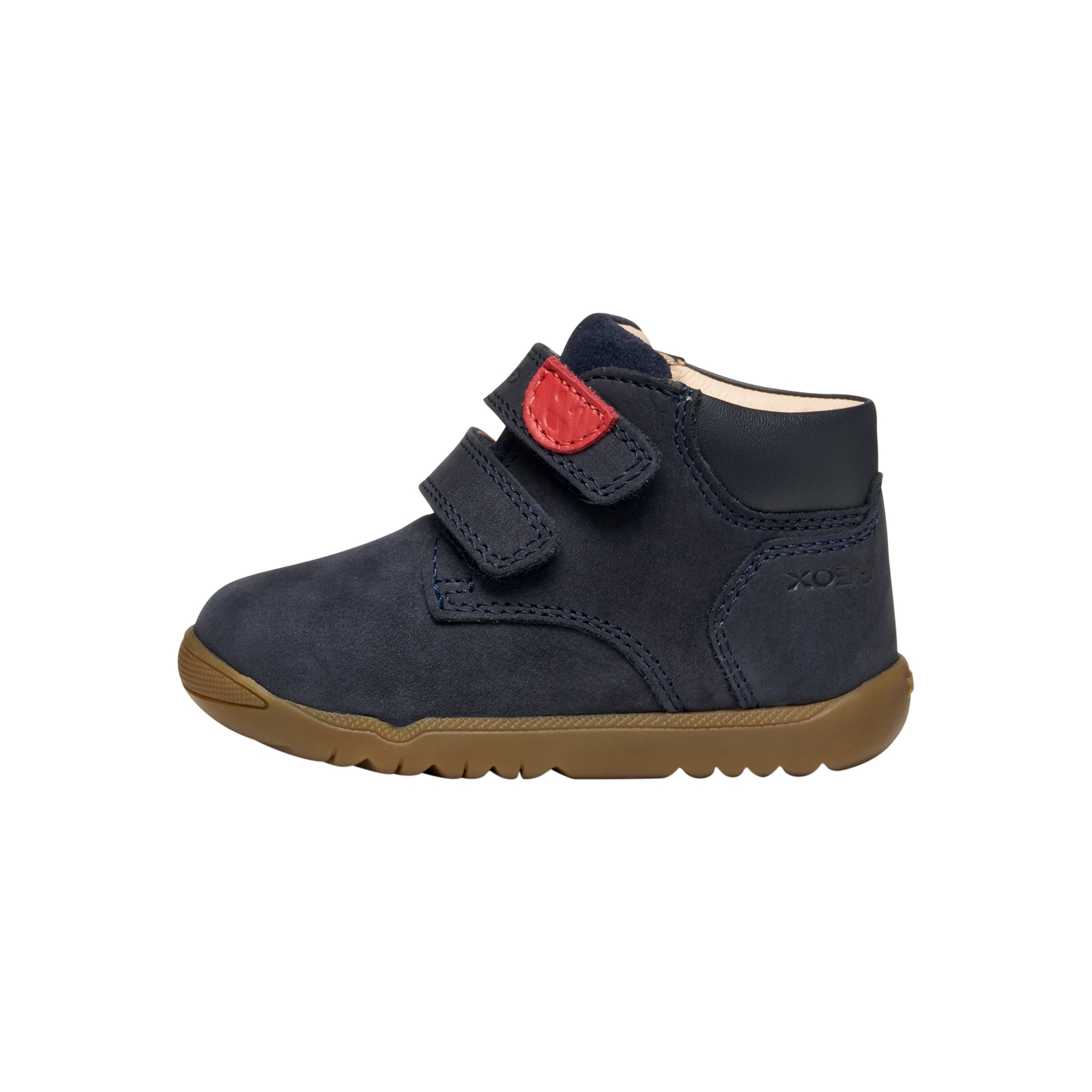 Basket Cuir Enfant Geox Macchia