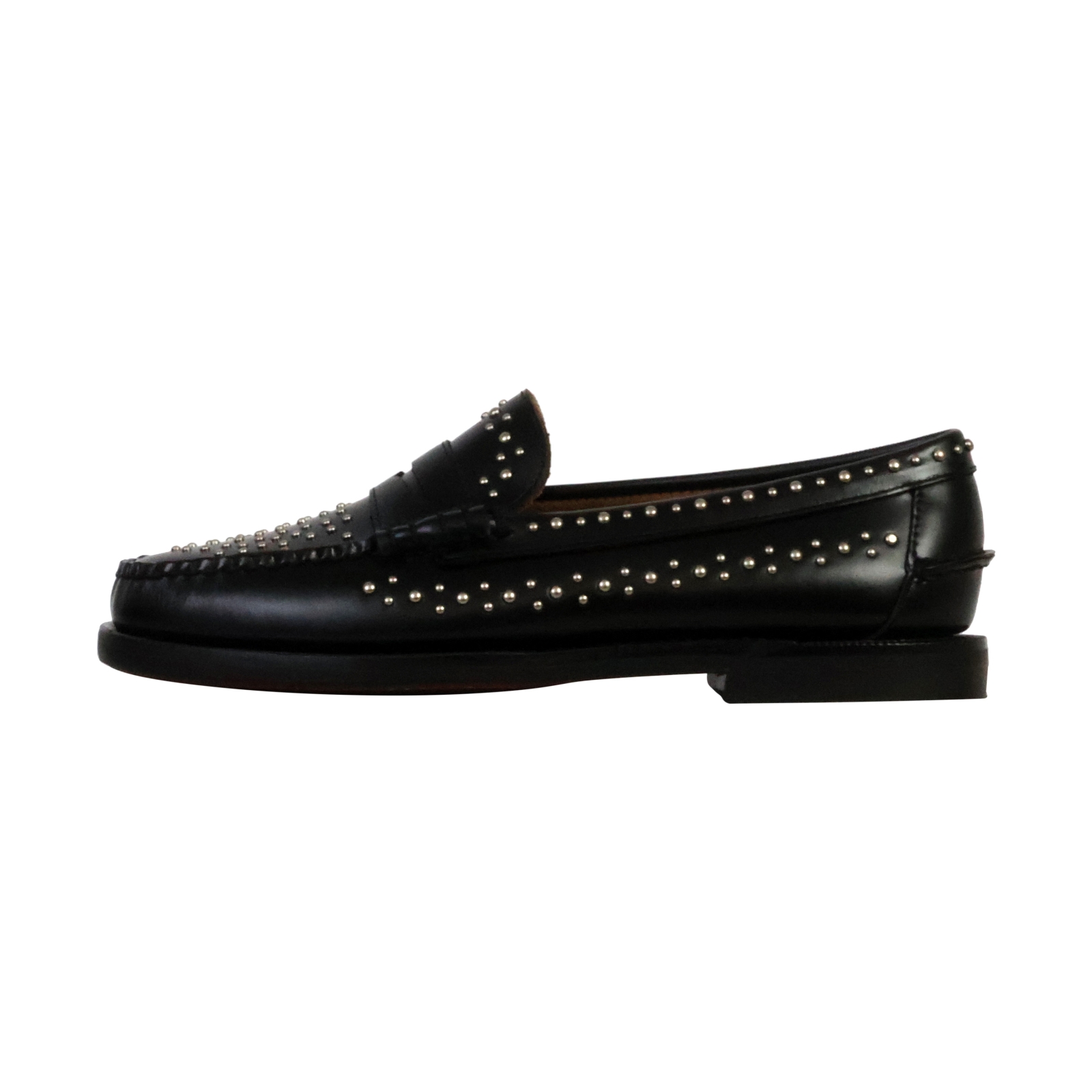 Derbie Cuir Sebago Docksides Dan Studs Woman