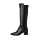 Botte A Talon Cuir Tamaris