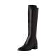 Botte A Talon Cuir Tamaris