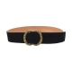Ceinture Cuir Emilie Karston clotaire avec Pochette cadeaux