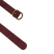 Ceinture Cuir Emilie Karston clotaire avec Pochette cadeaux