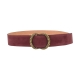 Ceinture Cuir Emilie Karston clotaire avec Pochette cadeaux