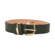 Ceinture Cuir Emilie Karston Rochelle avec Pochette Cadeaux