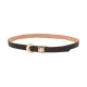 Ceinture Cuir Emilie Karston Lisbet avec Pochette Cadeaux