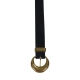 Ceinture Cuir Emilie Karston Damaris avec Pochette Cadeaux
