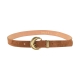 Ceinture Cuir Emilie Karston Damaris avec Pochette Cadeaux