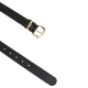 Ceinture Cuir Emilie Karston Rochelle avec Pochette Cadeaux