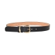 Ceinture Cuir Emilie Karston Rochelle avec Pochette Cadeaux