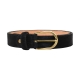 Ceinture Cuir Emilie Karston Alberta avec Pochette Cadeaux