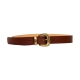 Ceinture Cuir Emilie Karston Rochelle avec Pochette Cadeaux