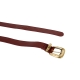 Ceinture Cuir Emilie Karston Rochelle avec Pochette Cadeaux