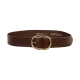 Ceinture Cuir Emilie Karston Kallista avec Pochette cadeaux