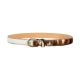 Ceinture Cuir Emilie Karston Alberta avec Pochette cadeaux
