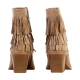 Bottines à Zip Super Mode