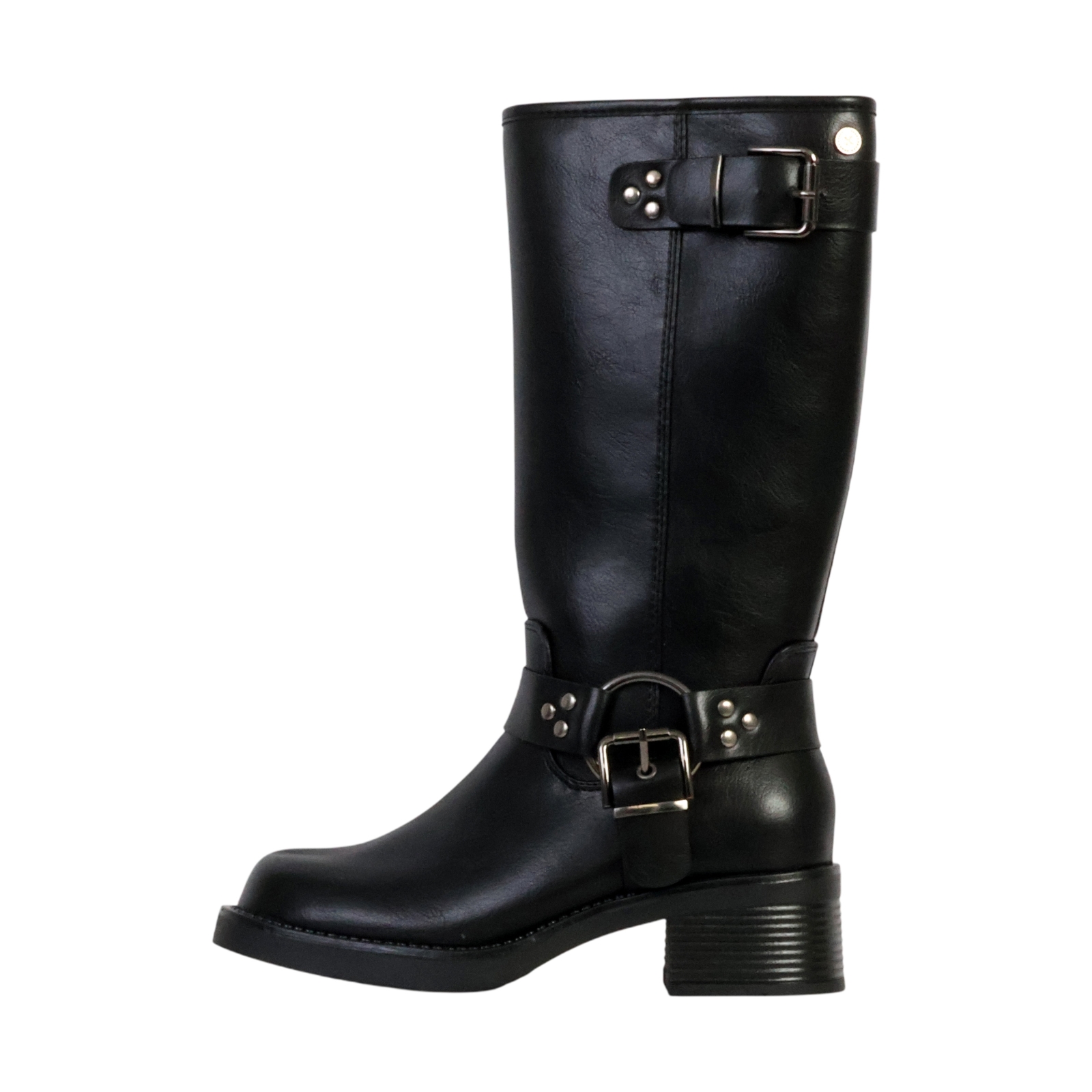 Bottes à Talon à Zip Xti