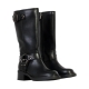 Bottes à Talon à Zip Xti