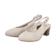 Ballerine à Talon Cuir Rieker