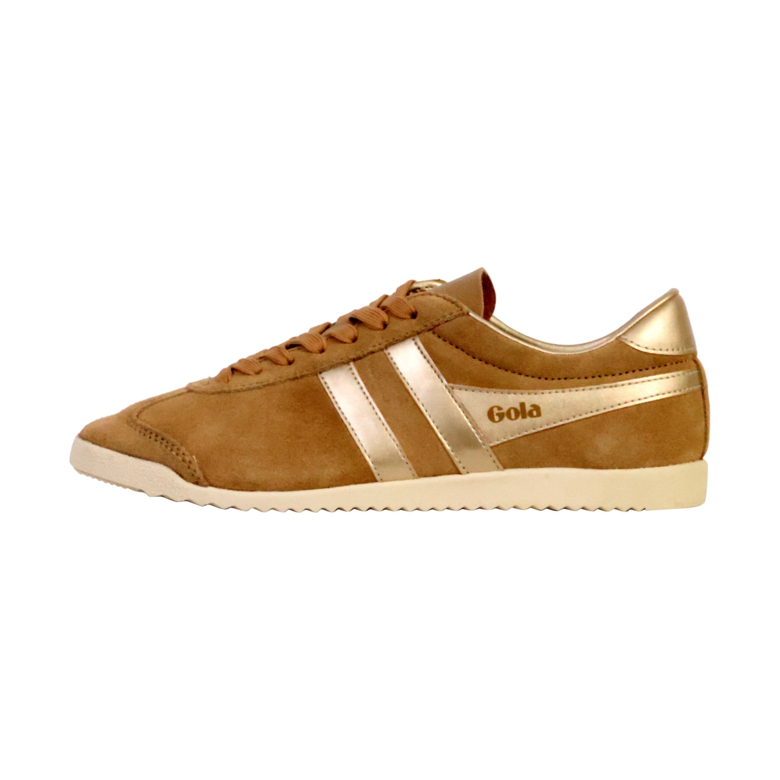 Basket Basse Cuir Gola Bullet Pearl