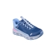 Basket Basse à Lacets Skechers Juniors Glide Step Vista Lane