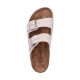 Mules Plates Cuir Rieker Cuba