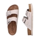 Mules Plates Cuir Rieker Cuba