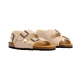 Mules Cuir Plakton Barna