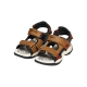 Sandales Cuir Geox Enfant J Borealis B A Elas Wax Syn
