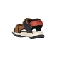 Sandales Cuir Geox Enfant J Borealis B A Elas Wax Syn